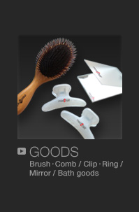 GOODS BrushComb / ClipRing / Mirror / Bath goods